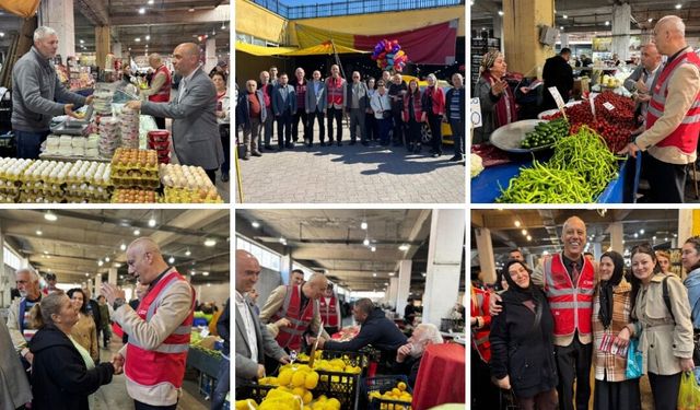 CHP Kilimli İlçe Başkanı Erdinç Kargidan Saha Çalışmalarını Sürdürüyor