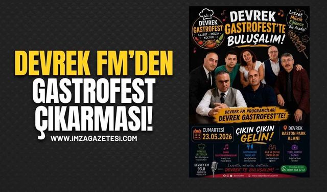 Devrek Gastrofest’te Devrek FM Coşkusu Yaşanacak!