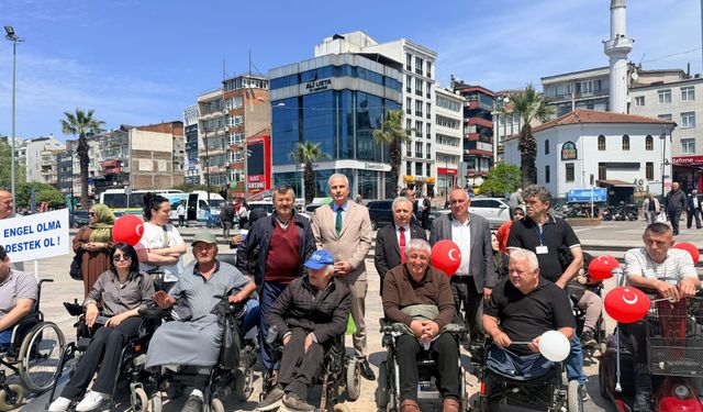 Ereğli’de Engelliler Haftası’nda Farkındalık Yürüyüşü Gerçekleştirildi