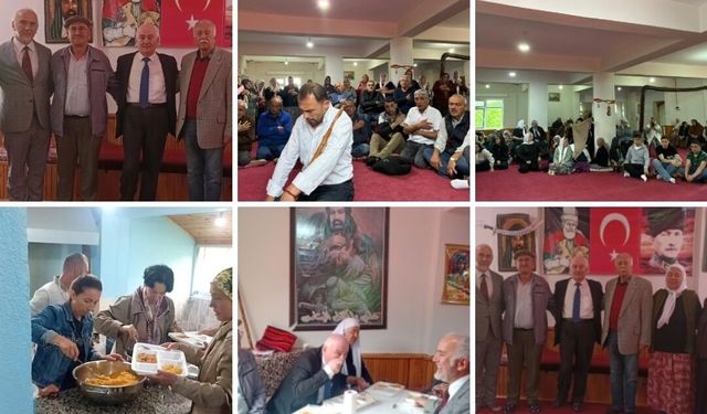 Karakavuz Köyü Cemevi'nde Birlik ve Kardeşlik Lokması