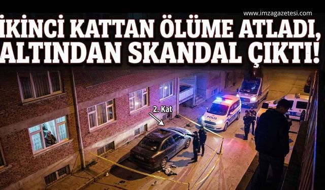 İkinci Kattan Ölüme Atladı, Altından Skandal Çıktı!