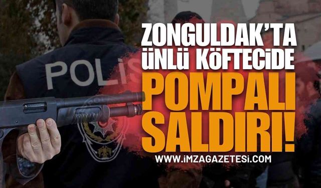 Kozlu'da Hareketli Saatler: Köfteci Coşkun Önünde Silah Sesleri!