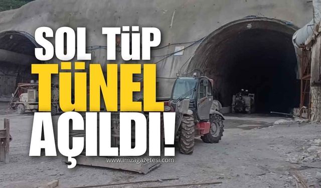Müjde! Kilimli–Çatalağzı Tünelinde Kritik Eşik Aşıldı, Sol Tüp Tünel Açıldı