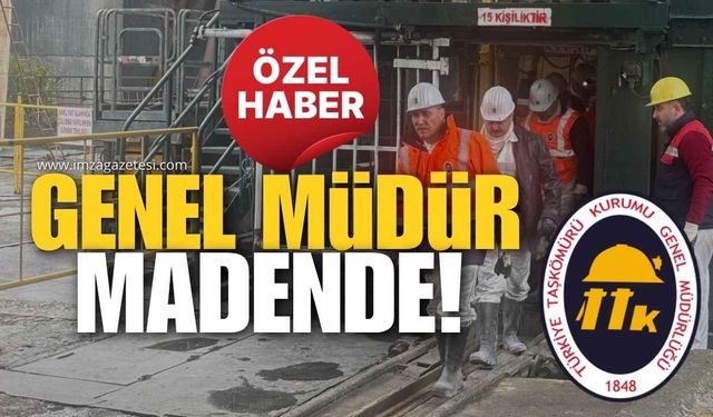TTK Genel Müdürü Kurmaylarıyla Maden Ocağında!