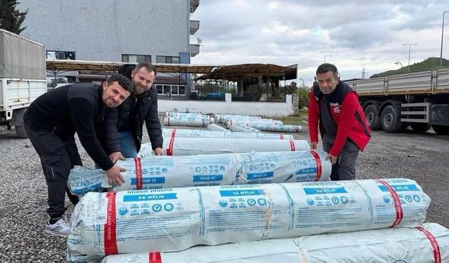 Çiftçilere 66 Ton!