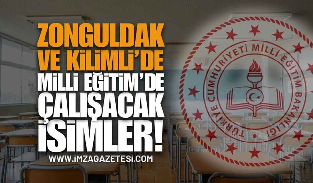 Zonguldak ve Kilimli Milli Eğitim İUP Kura Sonuçları Açıklandı! İsimler Belli Oldu