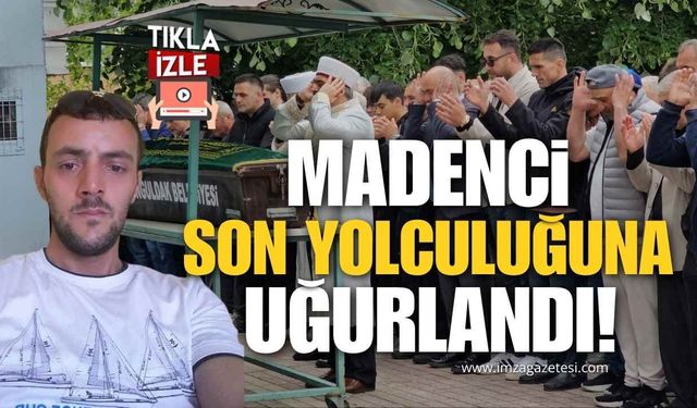 Zonguldak'ta Göçükte Can Veren Madenci Son Yolculuğuna Uğurlandı!