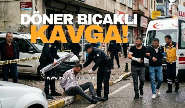 Teksas Değil Kozlu! Döner Bıçaklı Kavga!