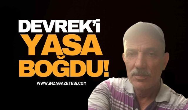 Devrek Yasa Boğuldu! Esnaf Ümit Armut Hayatını Kaybetti
