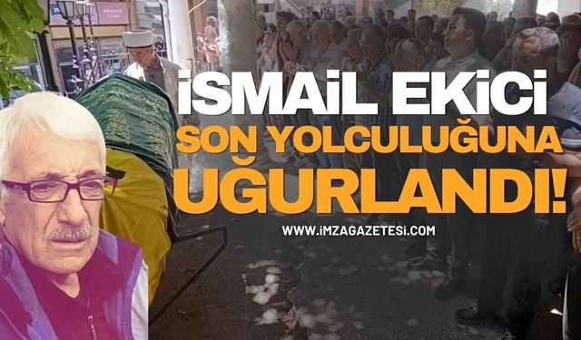 Kilimli Belediyespor’un Acı Kaybı! İsmail Ekici Son Yolculuğuna Uğurlandı