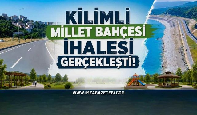 Kilimli Millet Bahçesi İhalesi Gerçekleşti!