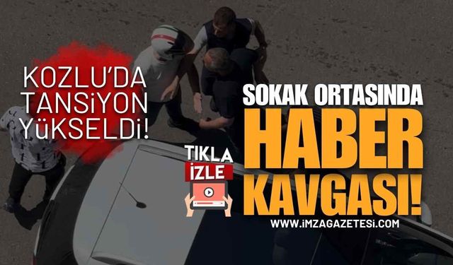 Kozlu'da Sokak Ortasında Kavga!