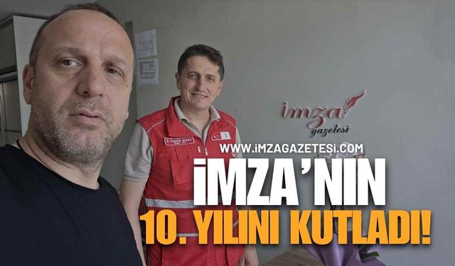 Özgür Kuru'dan İmza Gazetesi'ne Kutlama Ziyareti...