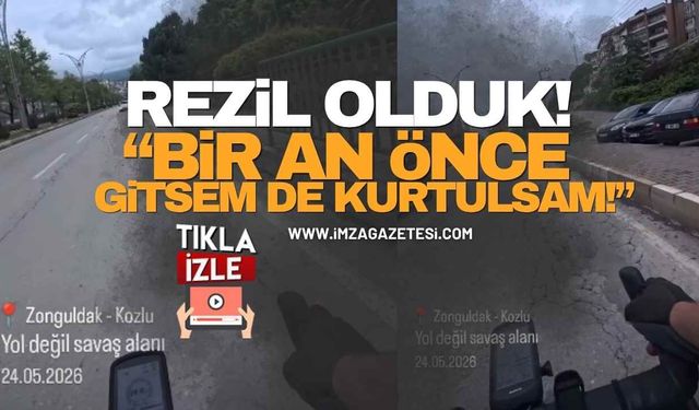 Rezil Olduk! Zonguldak'tan Geçtiğine Pişman Oldu! "Yoldaki Hikayem" İsimli Gezgin: "Bir An Önce Gitsem de Kurtulsam!"