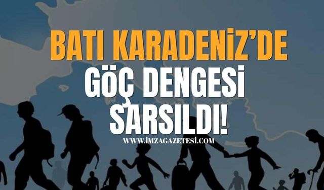 Batı Karadeniz’de Göç Dengesi Bozuldu!