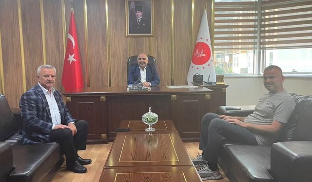 Polat Türkmen Ve Talip Ekşi’den Zonguldak İl Müftüsü Demir’e Ziyaret