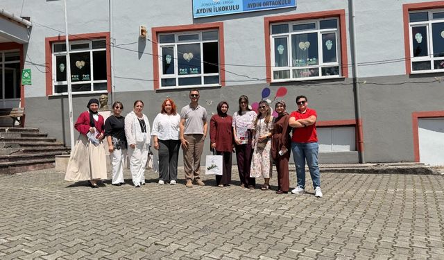EREĞLİ BELEDİYESİ OYUNCAK MÜZESİ AYDIN KÖYÜNDE ÇOCUKLARLA BULUŞTU