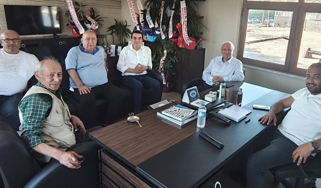 Erkmen'den Ereğli Su Ürünleri Kooperatifi’ne "Hayırlı Olsun" Ziyareti