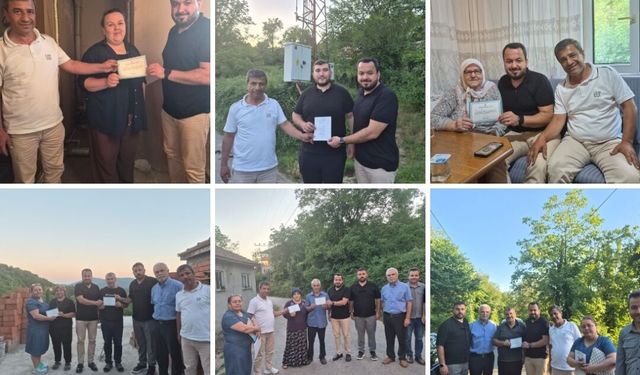 Kilimli'de Gönül Köprüleri Kuruluyor: Ak Parti Heyetinden Kurtköy'e Çıkarma!