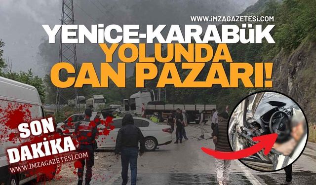 Yenice-Karabük Yolunda Can Pazarı!