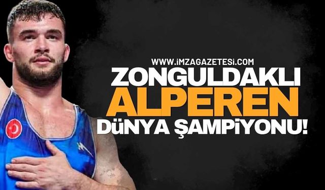 Zonguldaklı Alperen Atar Dünya Şampiyonu Oldu!