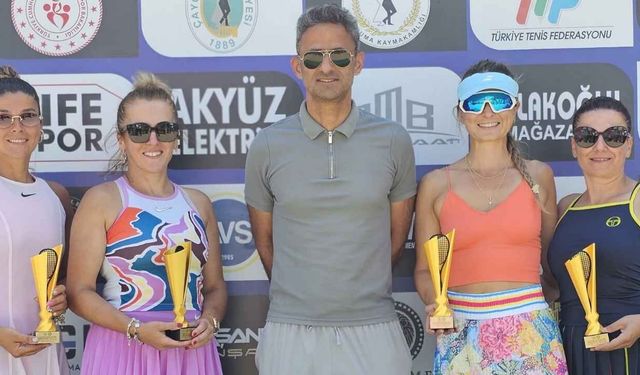 Çaycuma’da T300 Masters Tenis Turnuvası Heyecanı