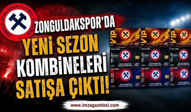 Zonguldakspor'da Yeni Sezon Kombineleri Satışa Çıktı