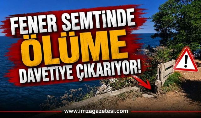 Fener Semtinde Ölüme Davetiye Çıkarıyor!