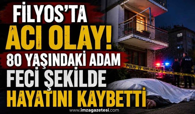 Filyos'ta Acı Olay! 80 Yaşındaki Adam Feci Şekilde Hayatını Kaybetti