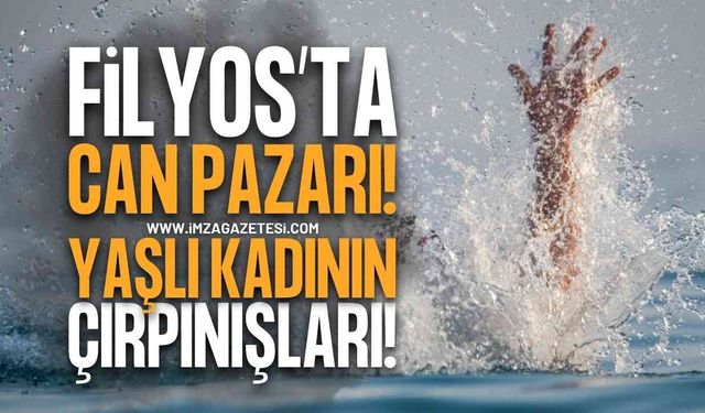 Filyos Plajı'nda Korku Dolu Anlar: Yaşlı Kadın Ölümden Döndü