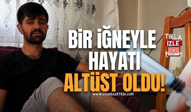 Hastanede Akıl Almaz Olay! Bir İğneyle Hayatı Altüst Oldu!