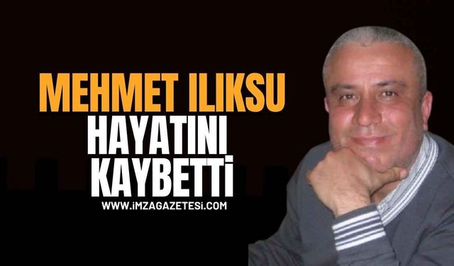 Devrek'te Acı Kayıp! Mehmet Ilıksu Hayatını Kaybetti