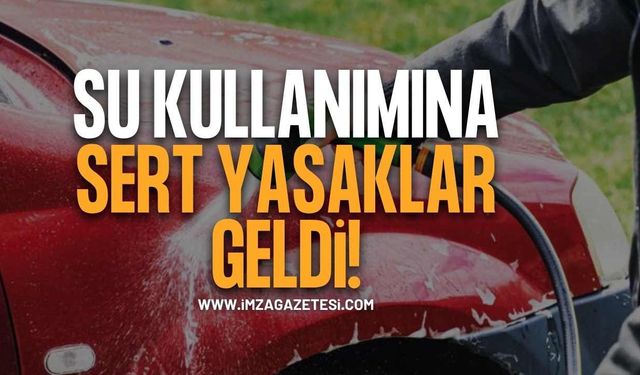 Kuraklık Alarmı! Su Kullanımına Sert Yasaklar Geldi!
