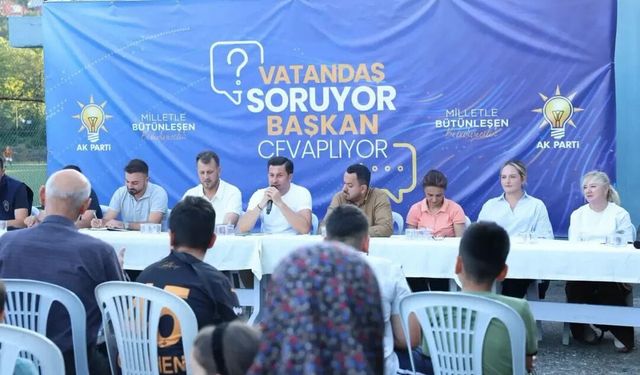Vatandaş Sordu Başkan Kamil Altun Cevapladı