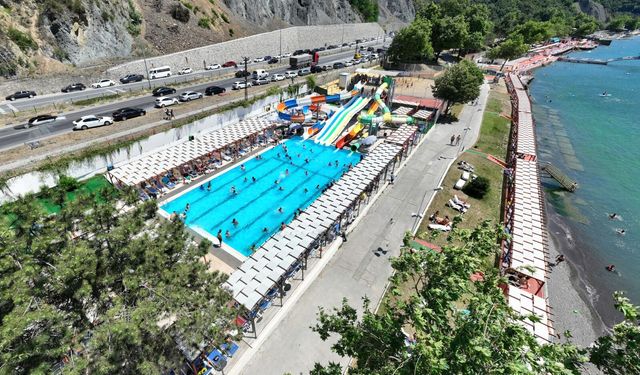 Ereğli Belediyesi’nin Mavi Bayraklı Plajları Çekim Merkezi Oldu