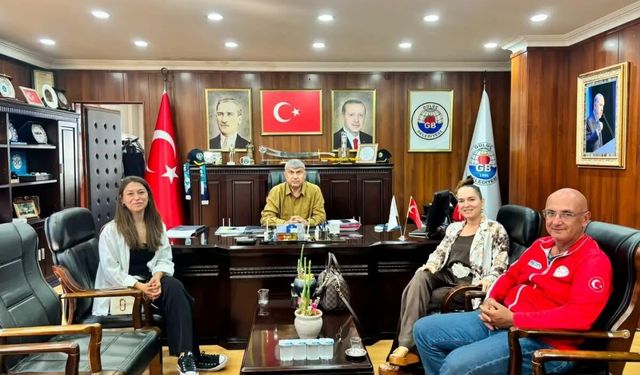 Yogavia Kurucusundan Başkana Ziyaret!