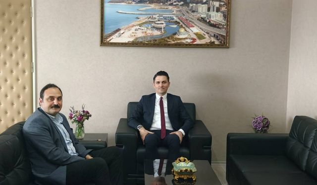Belediye Başkanı Dökmeci’den Kaymakam Çakır’a Hayırlı Olsun Ziyareti