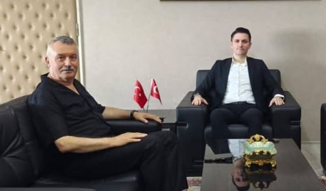 Kozlu Esnafından Kaymakam Evren Çakır’a Hayırlı Olsun Ziyareti