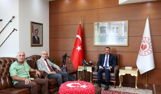 Kdz. Ereğli Cem Ve Kültür Evi Yönetiminden Vali Osman Hacıbektaşoğlu’na Ziyaret