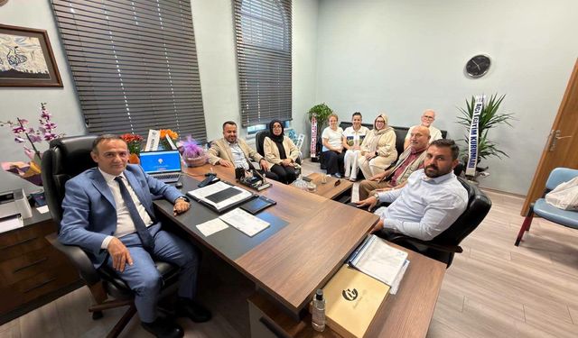 AK Parti Heyetinden İsmail Aşkar'a Tebrik