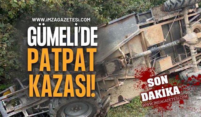 Gümeli'de Patpat Kazası!
