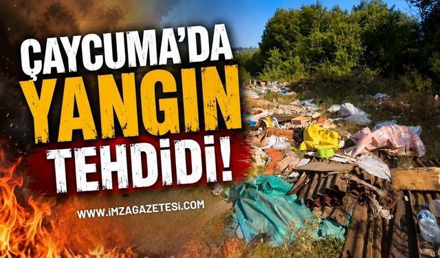 Çaycuma’da Yangın Tehdidi!