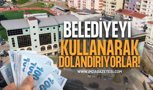 Belediye Yetkililerinin Adı Kullanılarak Para Talep Edenlere Karşı Uyarı!