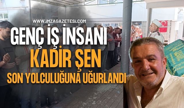 Kilimli’de Acı Kayıp! Genç İş İnsanı Kadir Şen Son Yolculuğuna Uğurlandı...