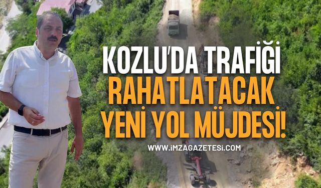 Dökmeci'den Kozlu’da Trafiği Rahatlatacak Yeni Yol Müjdesi