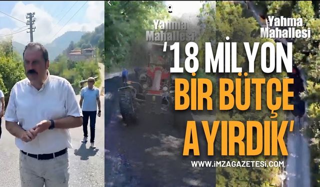 Kozlu Belediye Başkanı Altuğ Dökmeci: "Bu Yıl Asfalt Çalışmalarına 18 Milyon Liralık Bir Bütçe Ayırdık"