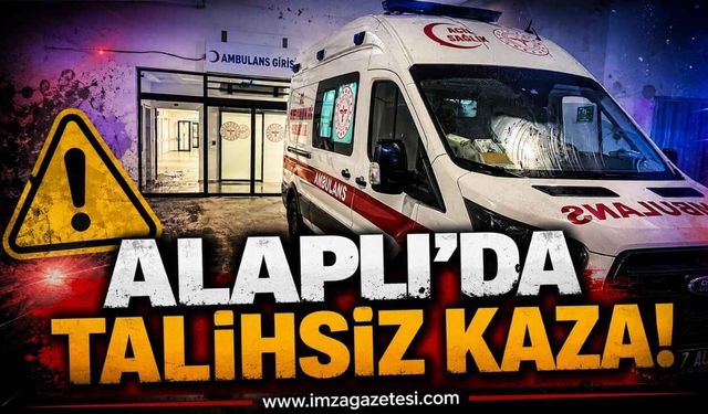 Alaplı'da Talihsiz Kaza!