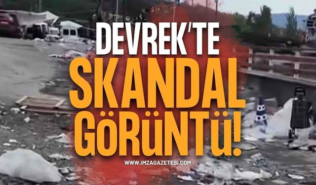 Devrek'te Skandal Görüntü: Bunu Yapanlar İnsan Olamaz!