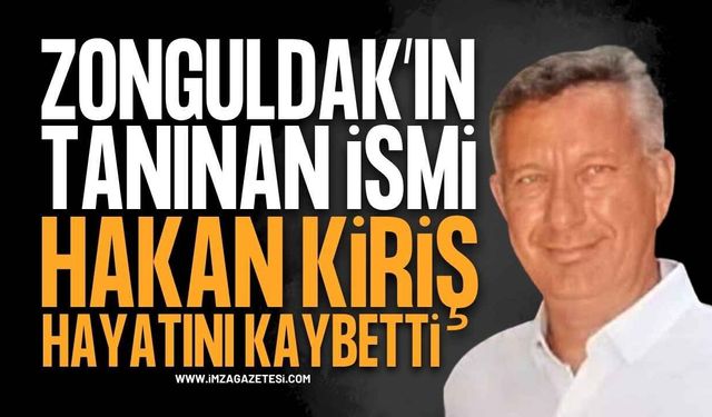 Kdz. Ereğli'nin Acı Kaybı: Tanınmış Esnaf Hakan Kiriş Hayatını Kaybetti
