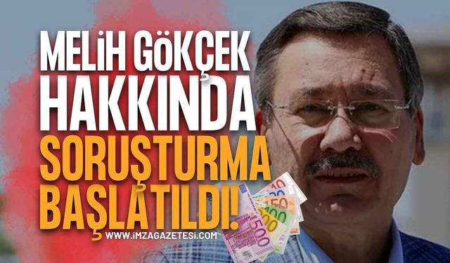 Melih Gökçek Hakkında Resen Soruşturma Başlatıldı